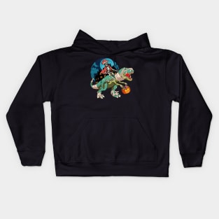 Halloween t-rex Kids Hoodie